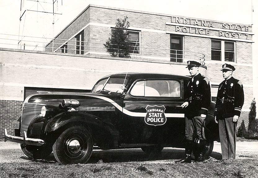 Indiana police car