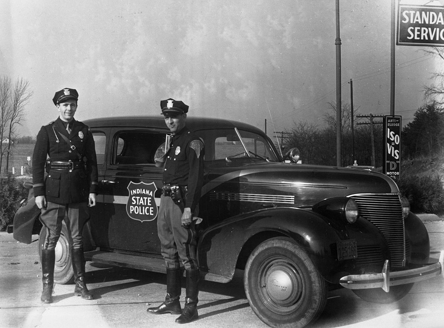 Indiana police car