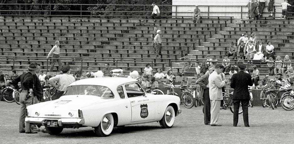 Indiana police car