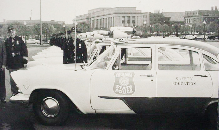 Indiana police car