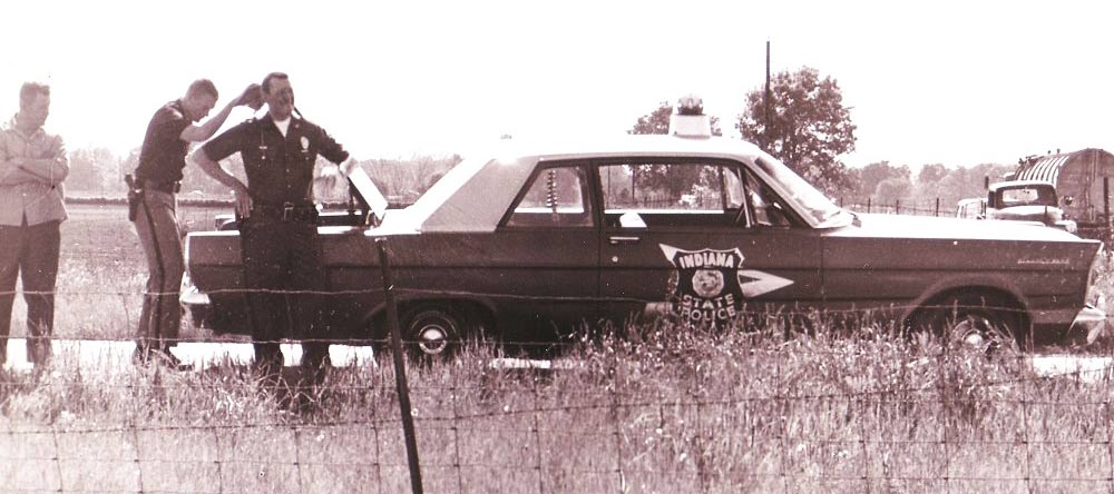 Indiana police car