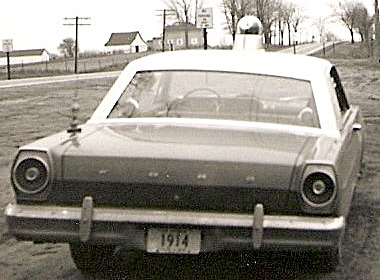 Indiana police car