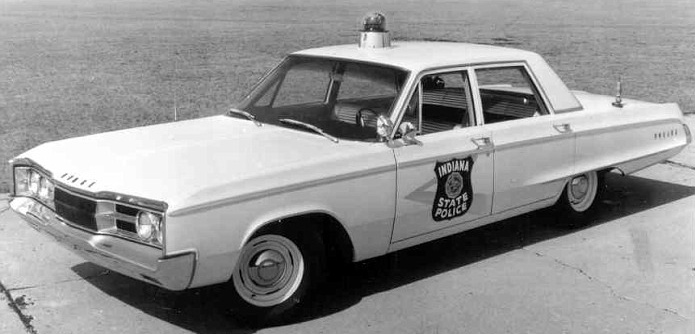 Indiana police car