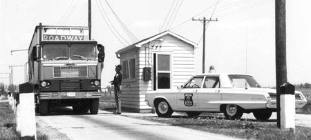 Indiana police car