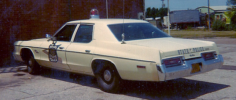 Indiana police car