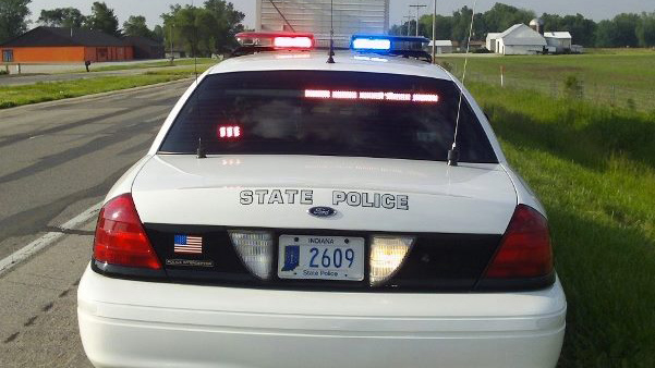 Indiana police car