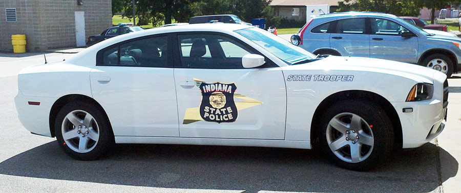 Indiana police car