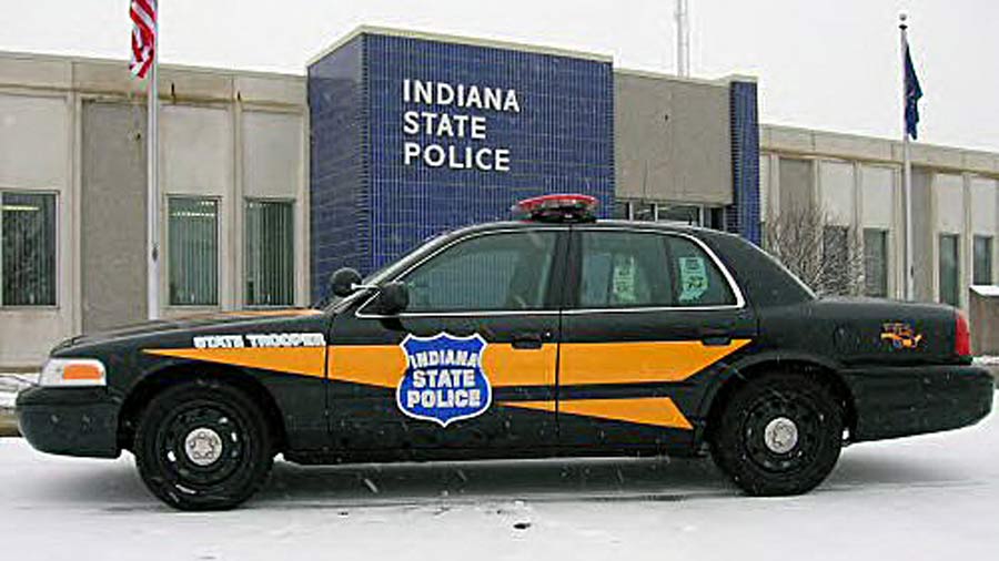 Indiana police car