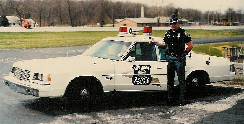 Indiana police car