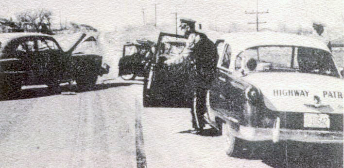 Kansas 1954 police car
