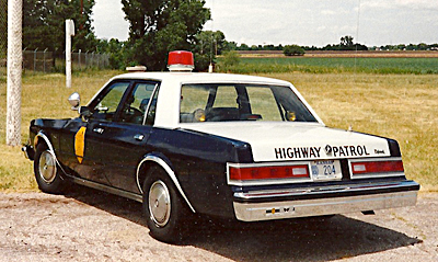 Kansas police car