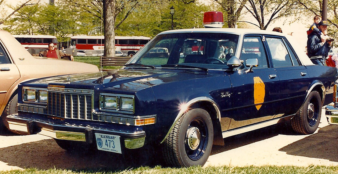 Kansas 1980 police car