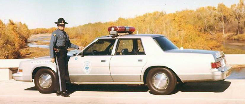 Kansas 1975 police car