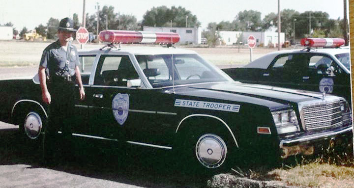 Kansas 1981 police car