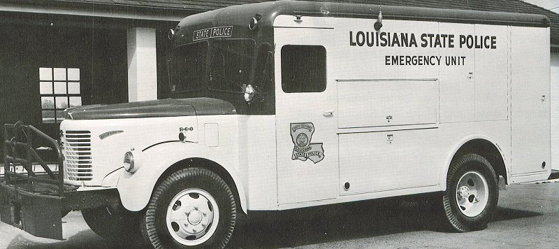 Louisiana  police license plate