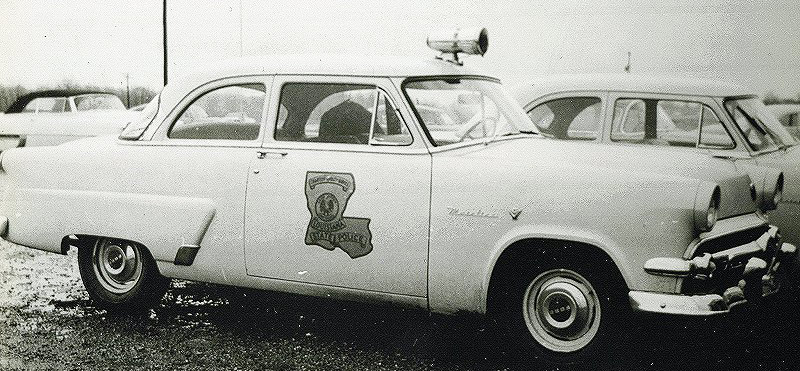 Louisiana 1941 police license plate