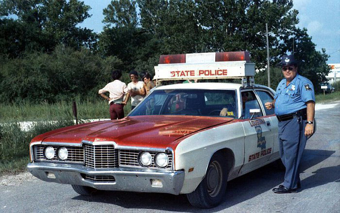 Louisiana  police license plate