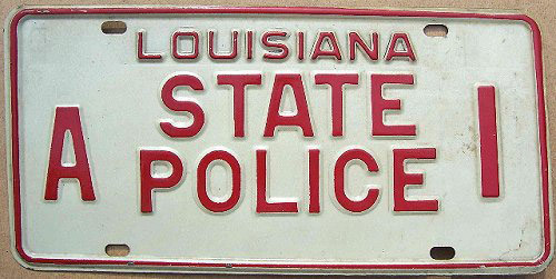 Louisiana license plate image