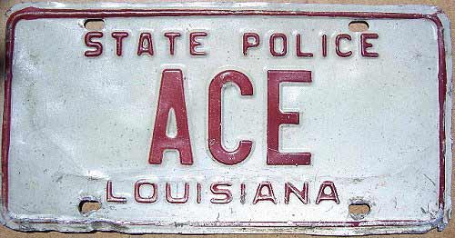 Louisiana license plate image