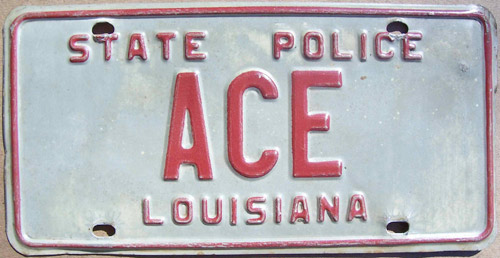 Louisiana license plate image