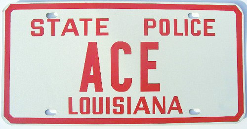 Louisiana license plate image