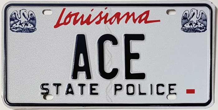 Louisiana license plate image