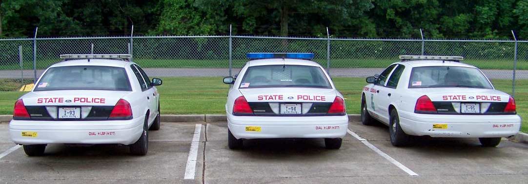 Louisina police cars