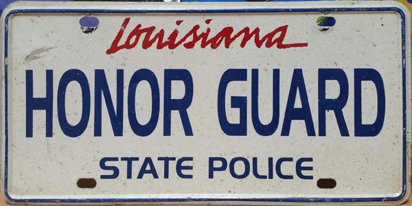 Louisiana license plate image