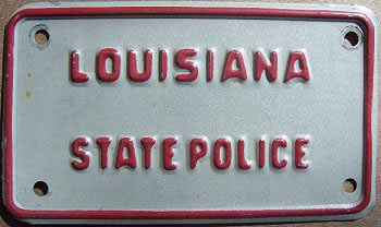 Louisiana license plate image