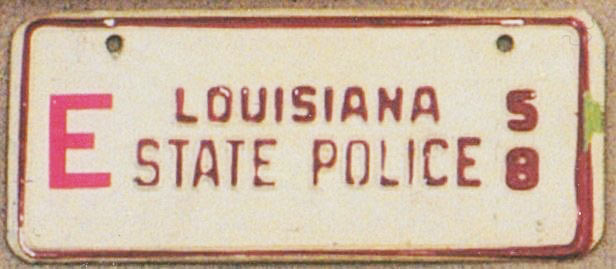 Louisiana license plate image