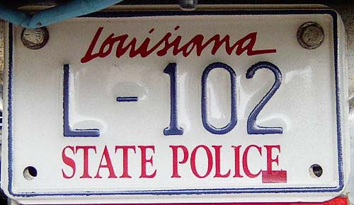 Louisiana license plate image