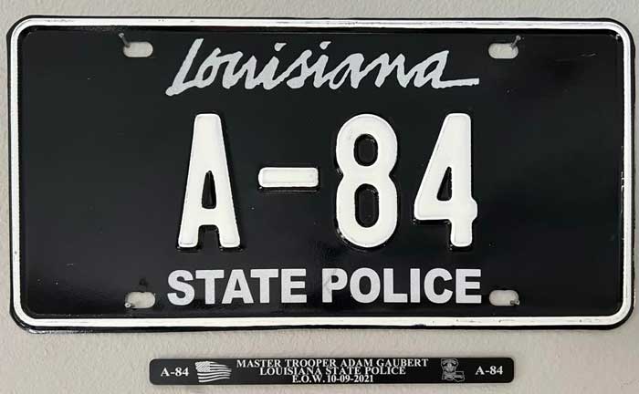 Louisiana license plate image