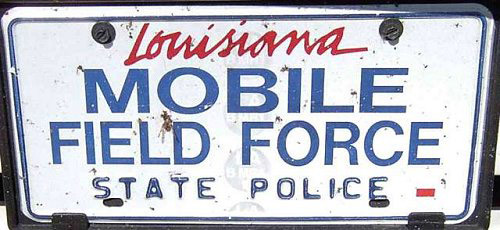 Louisiana license plate image