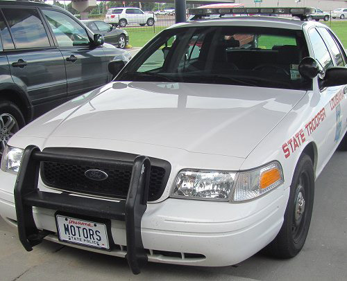 Louisiana license plate on car