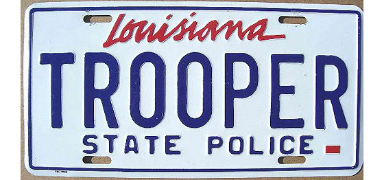 Louisiana license plate image