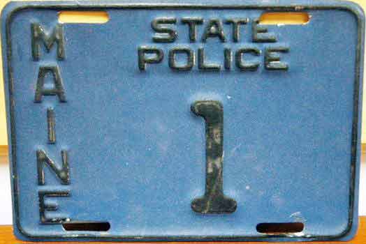 Maine license plate image