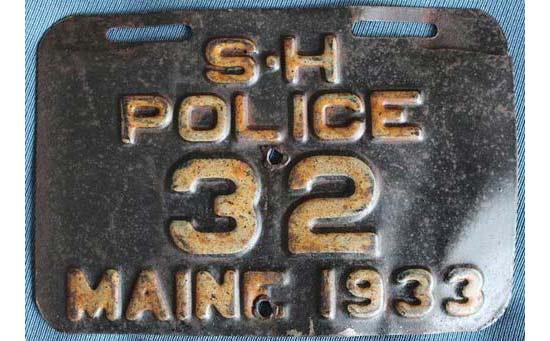 Maine license plate image