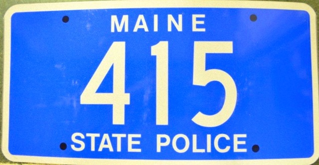 Maine license plate image