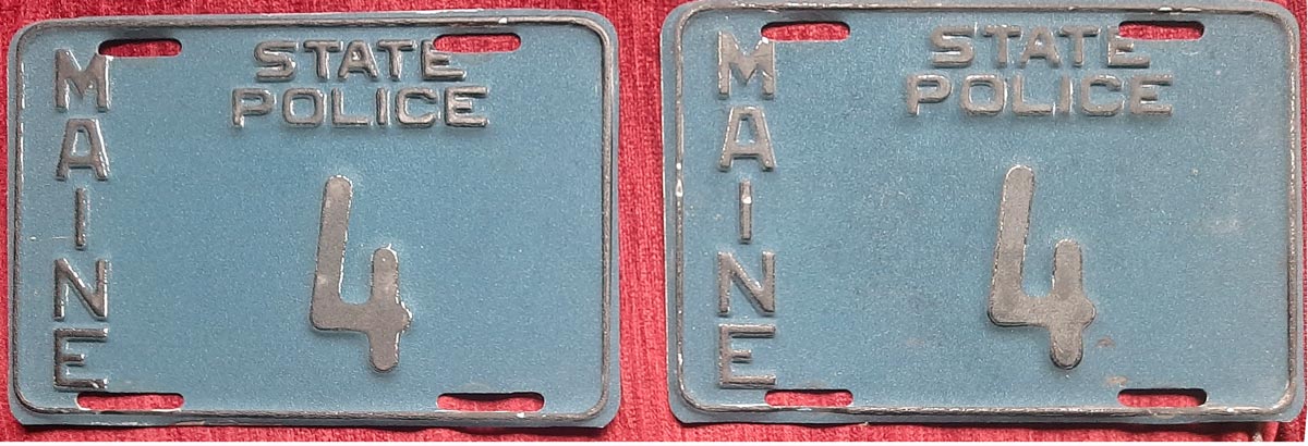 Maine license plate image