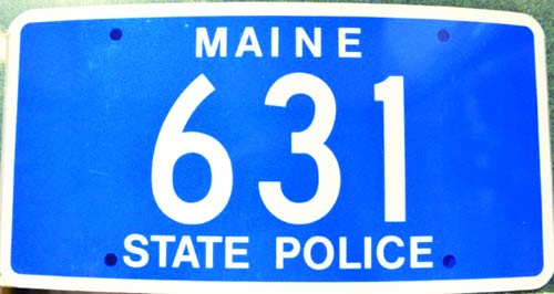 Maine license plate image