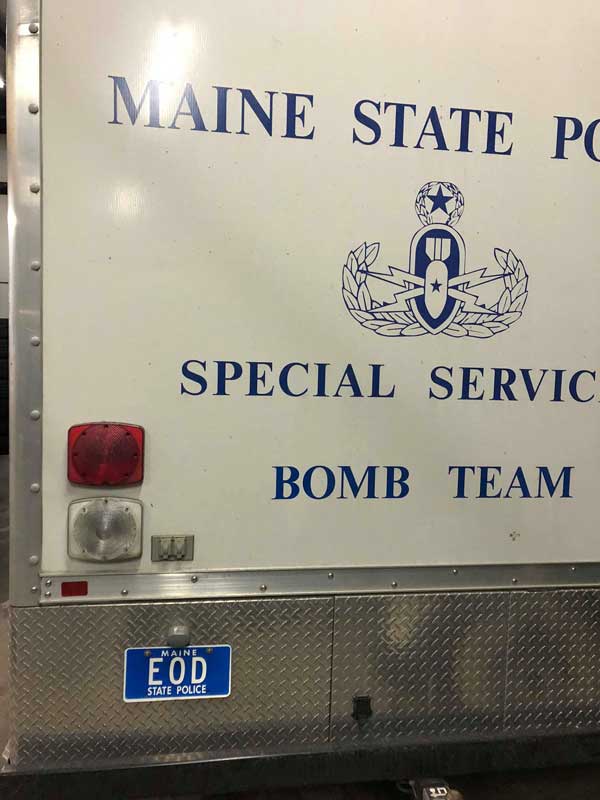 Maine license plate image