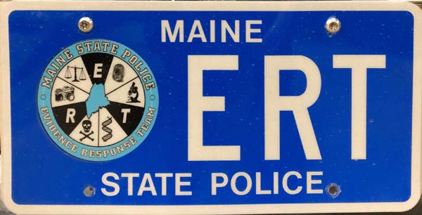 Maine license plate image