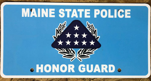 Maine license plate image