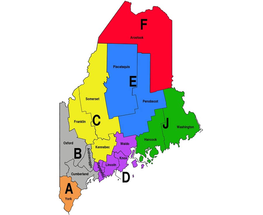 Maine license plate image