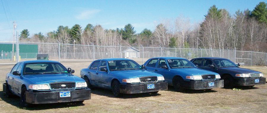 Maine police car