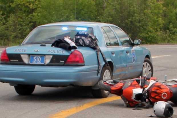 Maine police car