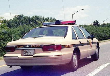 Maryland police car