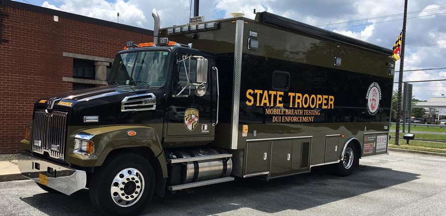 Maryland police cars