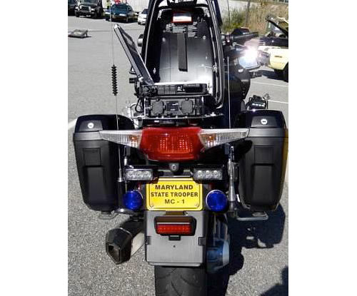Maryland police motorcycle