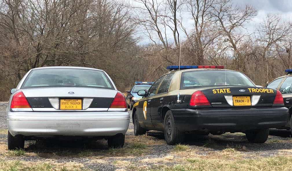 Maryland police cars